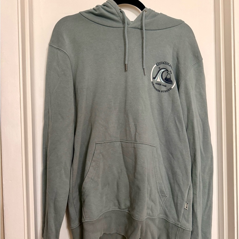Quiksilver Men's Blue Hoodie